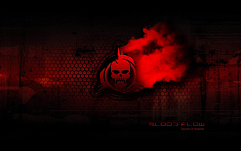 Red Guitar Skull by aerorock on DeviantArt 1680Ã1050 Red And Black Skull HD wallpaper